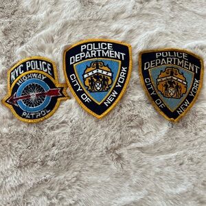 NYPD patches lot